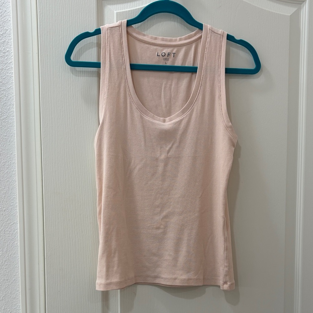 LOFT Soft stretchy Tank Top large